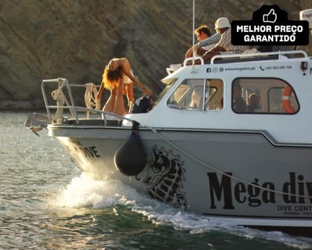 Mega Dive | Passeio de Barco às Grutas do Cabo | 2 Pessoas