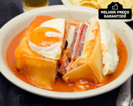 Sabores do Norte para Dois c/ Francesinha e Copo de Vinho | O Portista
