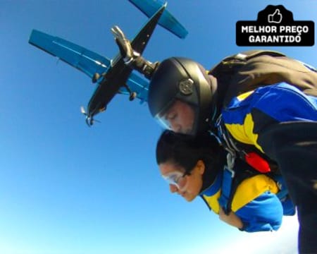 Salto Tandem Até 5000m de Altitude | Realize o Sonho de Voar! Sky Fun Center - Castelo Branco