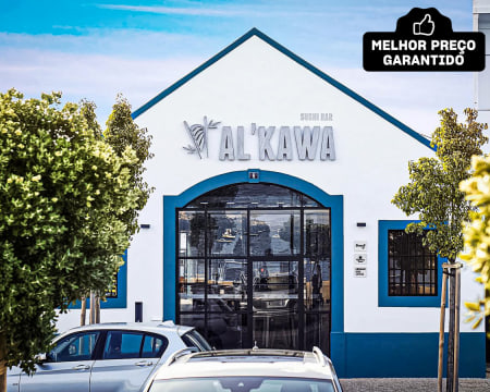Al'Kawa | Combinado de 40 Peças de Sushi com Sangria | 3 Locais à Escolha