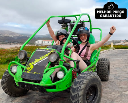Buggy Tour para Dois | 1 Hora de Diversão e Adrenalina! Guincho Adventours