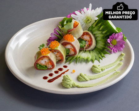 Sushi no Porto para Dois - Cheque Gourmet 50€ | Buri - Mercado do Bom Sucesso