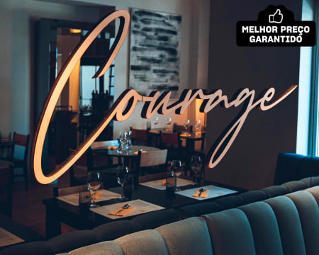 Cozinha de Autor para Dois: Menu Degustação com 4 Momentos | Courage - Aveiro