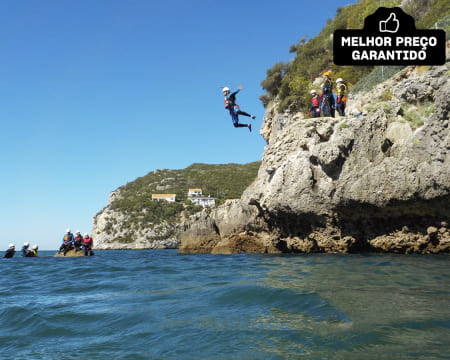 Coasteering Arrábida - 1 a 4 Pessoas | Experiência Inesquecível!
