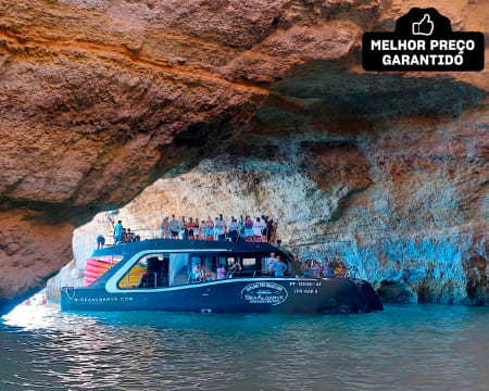 Passeio de Catamarã Entre Albufeira e as Grutas de Benagil | 2H30 | Sea Algarve