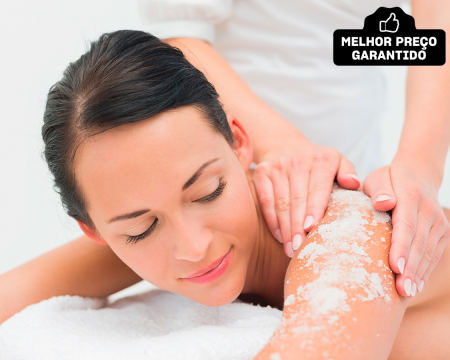 Esfoliação Sal e Óleo de Argão + Massagem Hidratante | Porto