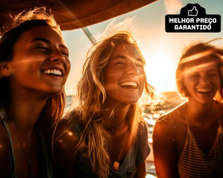 Boat Party! Passeio de Barco com Festa a Bordo no Rio Tejo | Bar Aberto & Dj ao Vivo! Praça do Comércio