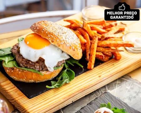 Hambúrgueres Artesanais + Bebidas para Dois | 2 Burger - Montijo