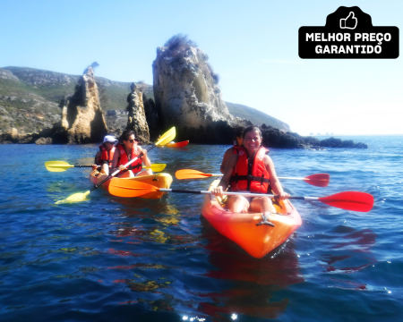 Canoagem & Snorkeling nas Praias da Serra da Arrábida | Até 4 Pessoas | Into the Nature