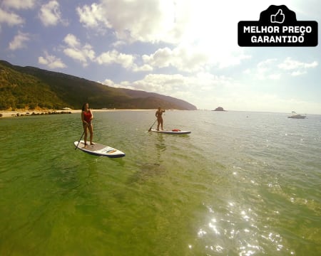 Stand Up Paddle & Snorkeling pelas Praias da Serra da Arrábida | Até 4 Pessoas | Into the Nature