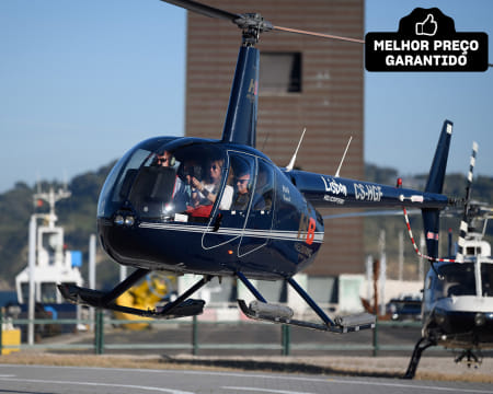 Fantástico Voo de Helicóptero Sobre o Tejo com Opção Voo Privado! 8 Minutos | Lisbon Helicopters