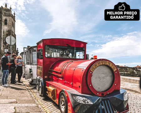 Passeio Magic Train + Cruzeiro das 6 Pontes do Douro + Visita às Caves de Gaia | 3 Horas