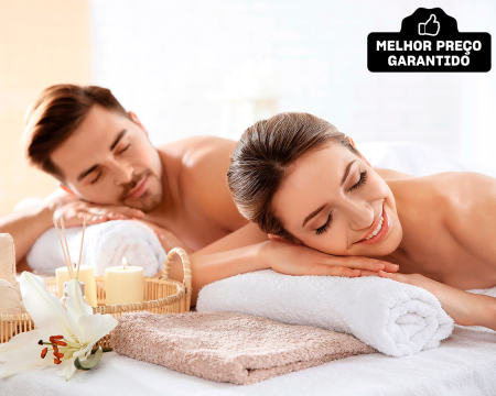 Massagem de Relaxamento + Piscina c/ Duche Subaquático para Dois | Termas da Curia - Anadia