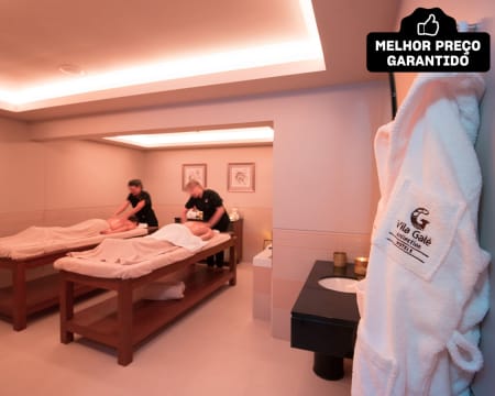 Satsanga Spa Braga 4* | Piscina Climatizada com Cascata de Água + Massagem com Pindas Quentes para Dois