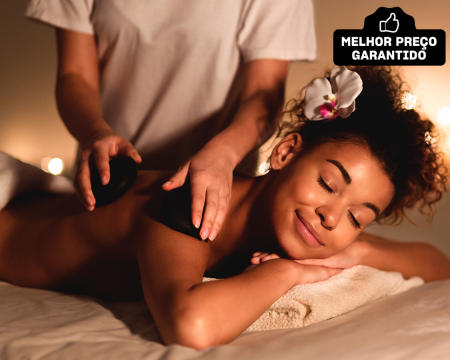 Massagem Hot Stones com Essências de Chocolate para 1 ou 2 Pessoas | 40Min | Celtik Spa em Sintra