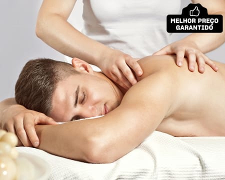 Massagem Deep Tissue ao Corpo & Circuito de Águas | 1 ou 2 Pessoas | SPA Luster Hotel - Lisboa