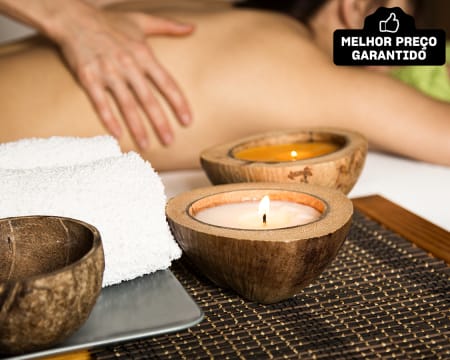Massagem à Escolha: Relaxamento, Terapêutica, Geotermal ou Velas | 40Min| Sintra