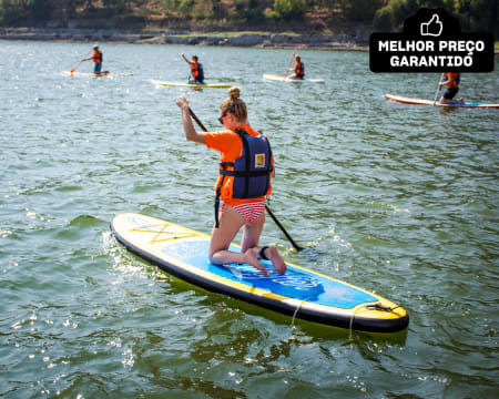 Aula de Stand Up Paddle no Rio Paiva para Dois - 1h30 | NaTour Way