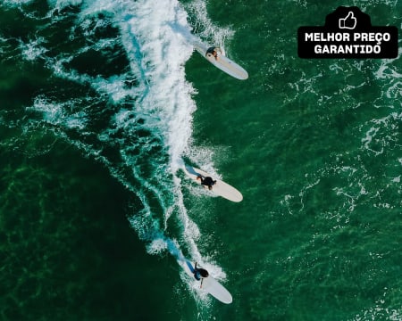 Aula de Surf em Grupo na Praia de Matosinhos | 1 ou 2 Pessoas | Onda Pura