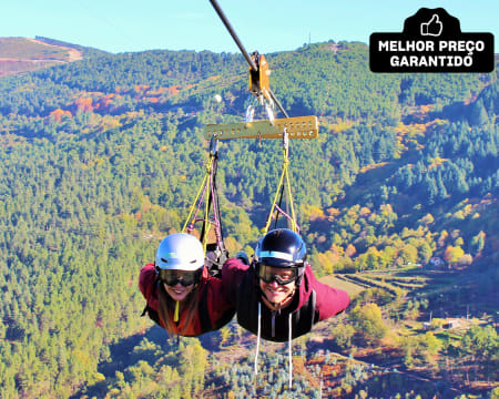 Pena Aventura Park! Fantasticable + Alpine Coaster + Quick Flight + Percurso Aventura | 1 ou 2 Pessoas