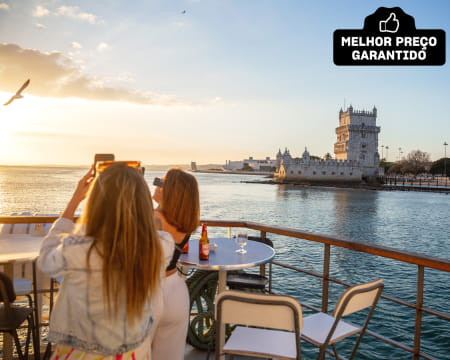 Cruzeiro no Tejo ao Pôr-do-Sol! 2 Horas | Blue Cruises - Terreiro do Paço
