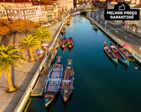 Hotel Moliceiro 4* - Aveiro | Estadia Junto à Ria com Opção Pack Romântico e Passeio Moliceiro