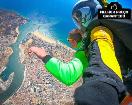 Salto Tandem - Skydive no Algarve a 3000m | Emoção Junto ao Mar!