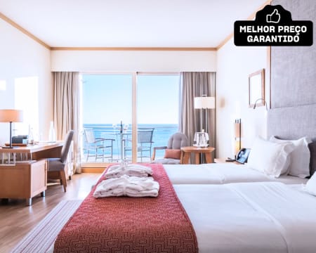 Sesimbra Oceanfront Hotel 5* | Estadia Romântica com Acesso ao Spa Junto à Praia em Quarto Vista Mar