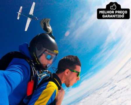 Salto Tandem Até 5000m de Altitude! Pelos Céus do Norte de Portugal | Skydive Porto - Braga