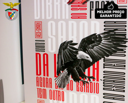 Presente SLB para Dois! Refeição no Red Snack c/ Opção de Visita ao Estádio & Museu + Cachecol | Lisboa