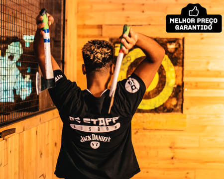 Clube do Machado no LX Factory | Até 4 Pessoas - 1h | USAxe Club