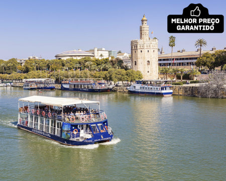 Cruzeiro em Sevilha! Bilhetes para Passeio de Cruzeiro | Cruceros Torre Del Oro - Espanha