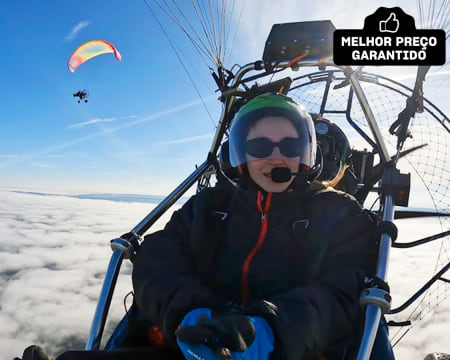 Baptismo de Voo em Paratrike + Vídeo e Fotos - 1 ou 2 Pessoas | Águeda ou Caramulo