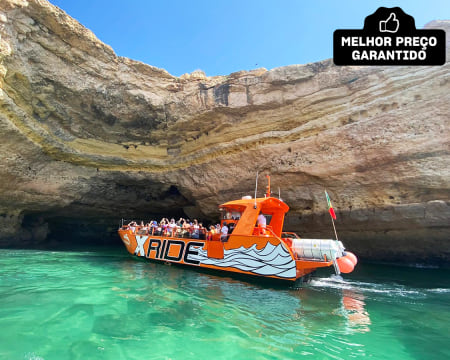 Passeio de Barco às Grutas de Benagil - 2h30 | Criança ou Adulto | X Ride Algarve - Albufeira