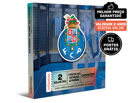 Tour FC Porto | Museu & Estádio + 2 Cachecóis FC Porto