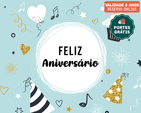 Giftcard Feliz Aniversário nº1 para Ele