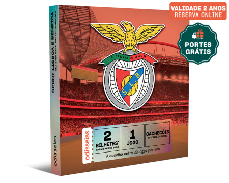 Sport Lisboa e Benfica | Bilhetes para Jogo no Estádio da Luz + Cachecóis