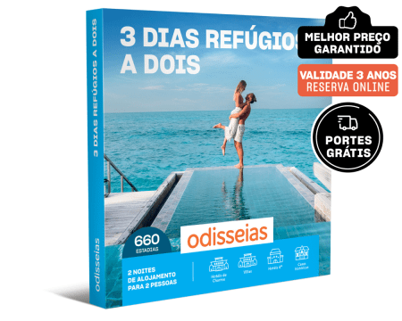 3 Dias Refúgios a Dois | 660 Hotéis