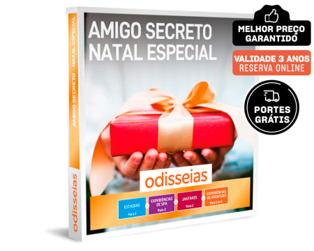 Amigo Secreto - Natal Especial | 4500 Experiências à Escolha