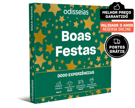 Boas Festas | 3000 Experiências à Escolha