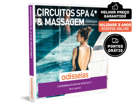 Circuitos de Spa 4* & Massagem | 30 Experiências à Escolha