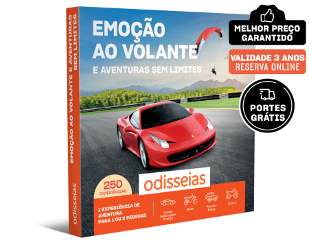 Emoção ao Volante e Aventuras Sem Limites | 250 Experiências