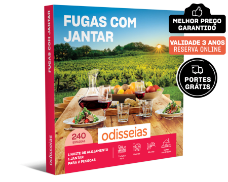 Fugas com Jantar | 240 Hotéis