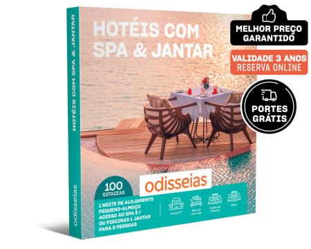 Hotéis & Spa com Jantar | 100 Hotéis