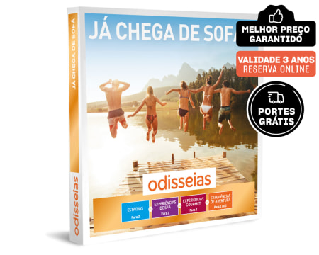 Já Chega de Sofá | 2500 Experiências à Escolha