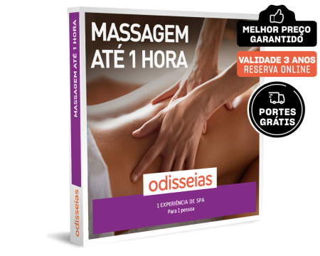 Massagem Até 1 Hora | 100 Experiências à Escolha