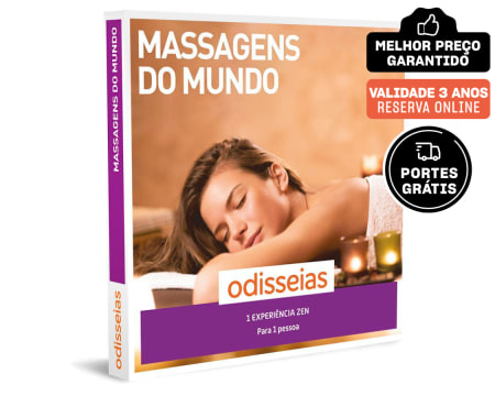 Massagens do Mundo | 120 Experiências à Escolha