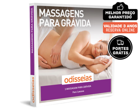 Massagens para Grávida | 40 Experiências à Escolha