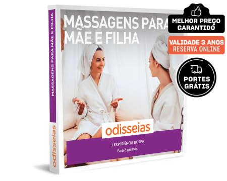 Massagens para Mãe e Filha | 100 Experiências à Escolha