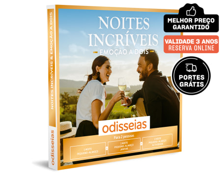 Noites Incríveis & Emoção a Dois | 300 Estadias à Escolha